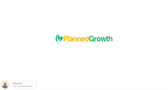 Desktop Screenshot of plannedgrowth.com